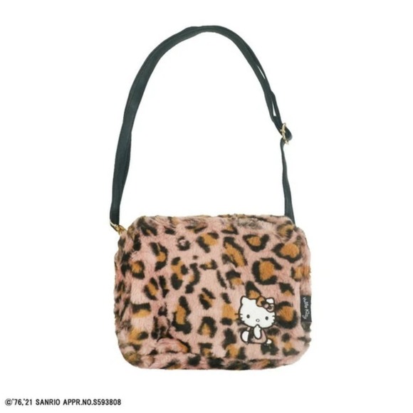 Hello kitty fur shoulder bag - Picture 2 of 11